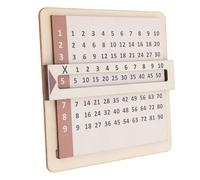 OPPWONG Scorri e Impara Le Griglie di Moltiplicazione, Strumento di Apprendimento della Matematica per Bambini, Strumento di Esercitazione nella Finestra del Visualizzatore con Tabelle di