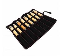 OPPWONG Set di Scalpelli per Legno da 8 Pezzi per Intaglio del Legno, 6-38 Mm |Scalpelli con Bordo Smussato in Acciaio 60CRV Preaffilati, Set per la Lavorazione del Trattato Termicamente per