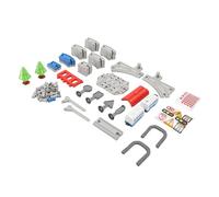 OPPWONG Set Elettrico, Giocattolo Ferroviario Urbano, Giocattolo con Layout di Binari Personalizzabili con Opzioni di Stile, Ideale per Ragazzi e Ragazze per Migliorare la creatività e le capacità di