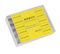 OPPWONG Set Perni Barre di Pressione per Riparazione Professionale di Cinturini per Orologi, Materiale in Lega Resistente, 100 Pezzi, Adatti per Professionisti della Manutenzione di Orologi