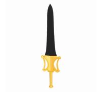 OPPWONG Spada Retrattile in PLA Stampata in 3D con Design Cosplay Realistico per Accessori per le Vacanze in Costume Anime (oro)