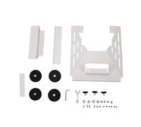 OPPWONG Supporto Internet Satellitare Portatile per Adatto per Mini, Resistente, Sgancio Rapido per Viaggi su Strada e Campeggio, Magnetico, Bianco, 30x27x6 Cm
