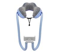 OPPWONG Supporto per Telefono con Cuscino per il Collo, Cuscino a Forma di U con Staffa per Telefono, Supporto Multifunzionale Comodo per Guardare, Leggere e Cucinare (Taglia unica)