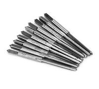 OPPWONG TAPPITO HSS, Tocca la Mano in Basso Tocca 10pcs in Acciaio Carbone Metrica Toccata M2 M4 M6 M8 Filotta a Vite Toccante Strumento Manuale (M2 (attacco di testa + secondo attacco) 5)