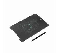 OPPWONG Tavoletta Disegno, Blocco Disegno con Penna 12 Pollici per Scrivere, Disegnare, Scarabocchiare, Bozze di Ufficio, Documenti di Riunioni (Black)