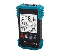 OPPWONG Tester per Pannelli Solari 2000 W, Multimetro con Display Curva MPPT 90 V 40 A, Misuratore Fotovoltaico con Retroilluminazione, Torcia e Blocco Dati, Ideale per l'analisi dei Dati