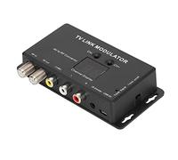 OPPWONG TM70 Modulatore UHF TV LINK Convertitore AV a RF per Set-top Box e Sorgenti A/V, Livello di Uscita Audio/video Regolabile, per Utenti di Sistemi CATV Fai da Te, Tensione Nominale USB 5V,