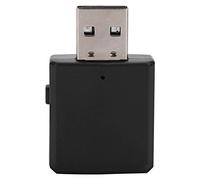 OPPWONG Trasmettitore Ricevitore Bluetooth 5.0, Adattatore Wireless Compatto, Adattatore Scheda USB Ad Alta fedeltà, Ideale per Computer, Laptop, Stereo Domestico, Smartphone e Lettore Mp3 (BLACK)