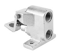 OPPWONG Valvola per Rubinetto in Ottone, Valvola Dell'acqua con Comando a Pedale G1 2 per Rubinetti a Mani Libere, con Design a Chiusura Automatica, Adatta per, (di fondo monotemperatura)