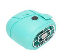 OPPWONG Ventilatore Portatile, Display Digitale a LED Regolabile a 100 Marce, Ventola di Raffreddamento Ricaricabile con Scatola per Aromaterapia per Agricoltori Che Lavorano (GREEN)