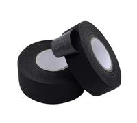 OPQWAPECE Nastro adesivo in tessuto resistente al calore da 1/5 di rotolo, 9/15/19/25/30/38 mm | for cavi automobilistici, protezione del cablaggio e del telaio(5Roll (25M),32mm)