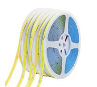 OPQWAPECE Striscia LED COB 5M-50M AC 220V | 240 LED/M, driver integrato, IP20, 3000K-6000K, luce flessibile for arredamento(Warm White,10M)