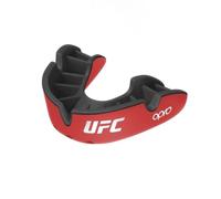 OPRO Argento UFC Adulti Paradenti Rosso Gomma Protezione Mma Boxe Arti Marziali