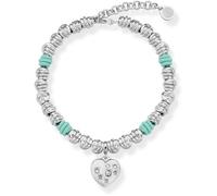 OPS BRACCIALE OPSOBJECTS NODI LUX CRYSTAL VERDE ACQUA SS DONNA OPSBR-476