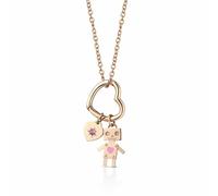 OPS COLLANA OPSOBJECTS CLASPIPR ROBOT ROSE DONNA OPSCL-425