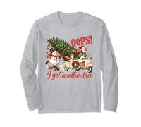 Ops! Ho Un Altro Albero Funny Christmas Snowman Duck Maglia a Manica