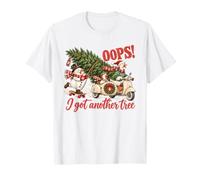 Ops! Ho Un Altro Albero Funny Christmas Snowman Duck Maglietta