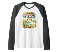 Ops, Ho Un'Altra pianta Funny Duck Maglia con Maniche Raglan