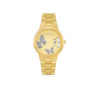 OPS OROLOGIO DONNA OPSDISCLOSED DORATO CON FARFALLE OPSPW-806