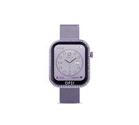 OPSOBJECTS Ops! Smartwatch Donna Brillantini Call Love Diamonds, chiamata, notifiche, sport, frequenza cardiaca, sleep monitor, compatibile IOS e android (LILLA MAGLIA MILANO)