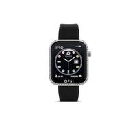 Ops! Smartwatch Donna Brillantini Call Love Diamonds, chiamata, notifiche, sport, frequenza cardiaca, sleep monitor, compatibile IOS e android (NERO SILVER)