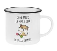 OPS - Tazza Criceto, Tazza Personalizzata con Stampa e Frase, Idea Regalo Originale per Natale, Compleanno o Altre Occasioni, Confezione Regalo Inclusa, Capacità 325 ml, 12,5 x 8,2 x 9,7 cm