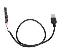 OPSDKVKS 1 MP Camera Module with 2.8mm Fixed Focus Lens, USB 2.0 Webcam Board, 66° Wide Field of View, HD OV9726 Sensor, Plug and Play for Face Recognition, Drones, Robotics