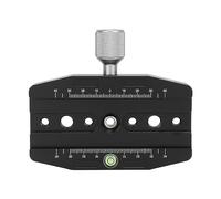 OPSDKVKS Camera Quick Release Clamp for Arca Swiss Style Plate with 1/4in 3/8in Screw Hole Aluminum Alloy Accuracy Scale Camera Quick Change Seat