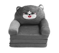 OPSDKVKS Divano leggero 2 in 1 a ribalta per bambini, sedia divano pieghevole per bambini con design a cartoni animati, convertibile in divano letto per leggere, fare pisolini o giocare, (3 strati)