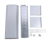 OPSDKVKS Mangiatoia Automatica per Polli, Mangiatoia per Pollame a Pedale in Acciaio Inossidabile di Grande capacità, Robusta Mangiatoia per Polli in Metallo con Design a Pedale,