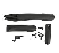 OPSDKVKS Set Parafanghi per Bici, Parafango per Mountain Bike con Luce Posteriore, Design ad per Protezione Efficace da Fango e Acqua, Installazione a Sgancio Rapido, Materiale Plastic