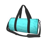 OPSREY Borsone da viaggio con stampa di maiale carino di grande capacità, borsa rotonda da viaggio sportiva, Blu ottanio, Taglia unica