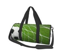 OPSREY Borsone da viaggio rotondo con stampa tie dye con orso che balla e stampa di grande capacità, borsa da viaggio sportiva, Calcio, Taglia unica