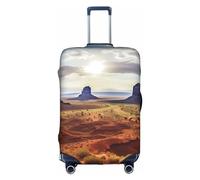 OPSREY Leaves1 - Manicotti per bagagli da viaggio, in spandex, lavabili, per bagagli da 45,7 a 81,3 cm, Paesaggio Di Monument Valley, Small