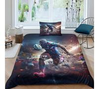 OPSREY Rugby Set Di Biancheria Da Letto Aiuto Per Il Sonno La frutta Biancheria Da Letto Con Federe Set Copripiumino Calore Bedding Set Duvet Cover Varie Dimensioni Single（135x200cm）
