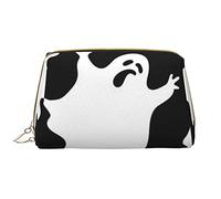 OPSREY Smile Pink Pig Custodia per cosmetici in pelle stampata portatile da viaggio borsa cosmetica borsa da toilette borsa da toilette borsa da viaggio, Halloween Goth, Taglia unica