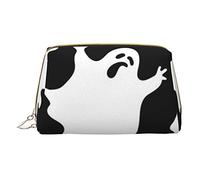OPSREY Smile Pink Pig Custodia per cosmetici in pelle stampata portatile da viaggio borsa cosmetica borsa da toilette borsa da toilette borsa da viaggio, Halloween Goth, Taglia unica