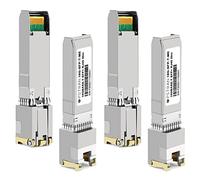 OPSTRAN Modulo ricetrasmettitore in rame da SFP+ a RJ-45 da 10GBASE-T compatibile con Mellanox MFM1T02A-T 10G SFP+ 30m Cat6a/7, confezione da 4