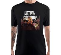 OPTE 11 NWT Lethal Company Stop Monster Art Unisex T ShirtBlack3XL