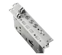 OPTEPYOE 1 pezzo di cilindro della serratura antifurto in metallo ispessito for porta, non include la chiave(D2 240x24mm)