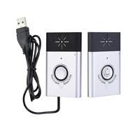 OPTEPYOE Campanello interfono vocale, comunicazione bidirezionale, include un pulsante for unità esterna e un ricevitore for unità interna.(WHITE)