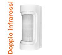 Optex sensore esterno filare doppio PIR esterno 12m 90° - VXS-AM
