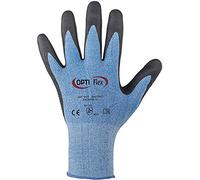 OPTI FLEX*HANTING* - 12 paia di guanti in schiuma di nitrile/poliuretano, colore: blu/nero