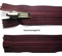 Opti Zip 58.4cm58.5CM, Vino, Grosso Denti Plastica Aperto End, Puller, Nessun 5