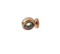 LOOM DESIGN Applique a LED Optic oro rosa alluminio Ø 12 cm LOOM DESIGN