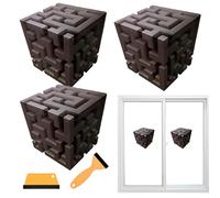 Optical Illusion Decals, Cube Stick Graphics For Home, Office, Bedroom, Living Room, Kitchen, Bathroom, Gallery, Birthday, Indoor Decorative Wall Art, Easy Peel And Stick, Removable And Reusable