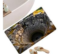 Optical Illusion Door Mat, non Slip Decorative Carpet Function, Fun and Practical Rug for Indoor and Outdoor, Premium Material Construction Household Event Mat for Patio Bedroom Living Room Kitchen