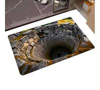 Optical Illusion Door Mat, Non Slip Floor Carpet, 40x60cm Entrance Rug with Pattern, Polyester Indoor Outdoor Home Decor Material, Welcome Mat Entryway Decoration Piece, Living Room Patio Use