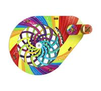 Optics Learning Toy - Rotating Mechanical Wooden STEM Puzzle, Interactive Educational Toy for Kids Adults Teens, Hands On Science Demonstration for Light Refraction and Visual Perception, Ideal for Fa