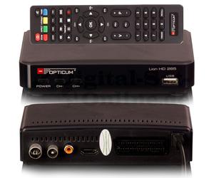 Opticum HD Ax Leone 3 DVB-T2 A.265 Hevc Ricevitore Fullhd USB HDMI DVBT2